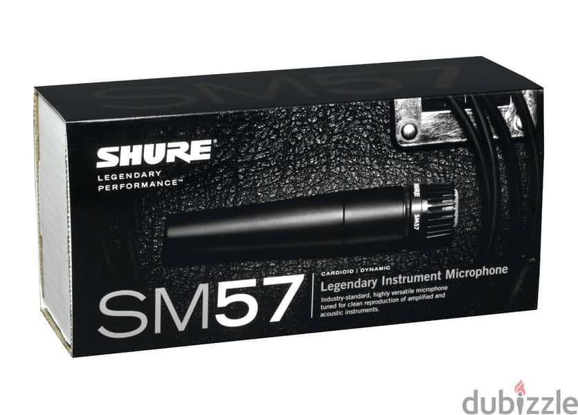 Shure SM57 Cardioid Dynamic Instrument Microphone 3