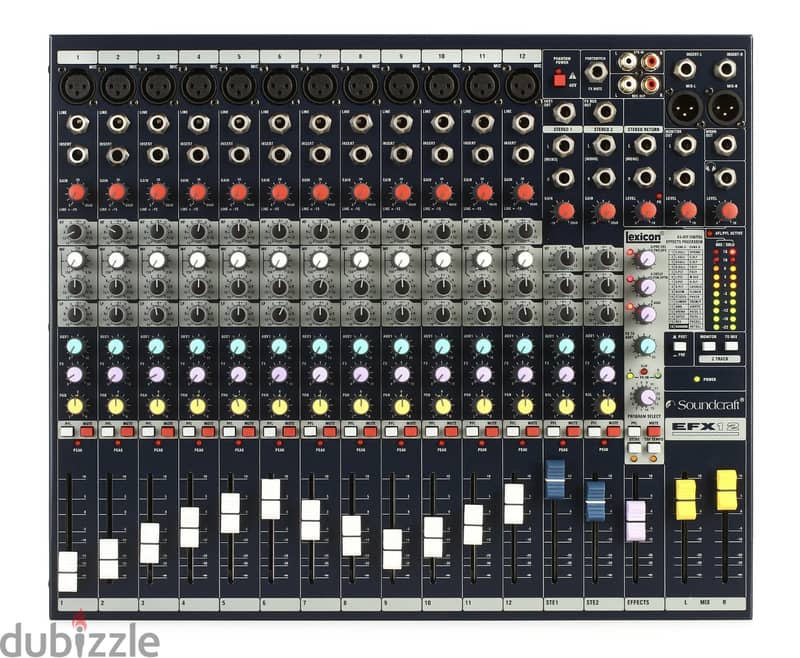 Soundcraft EFX12 12-channel Mixer with Effects 1