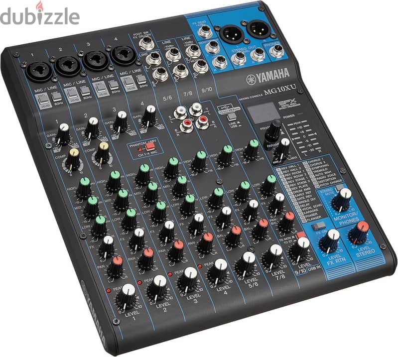 Yamaha MG10XU 10-channel Mixer with USB and FX 1