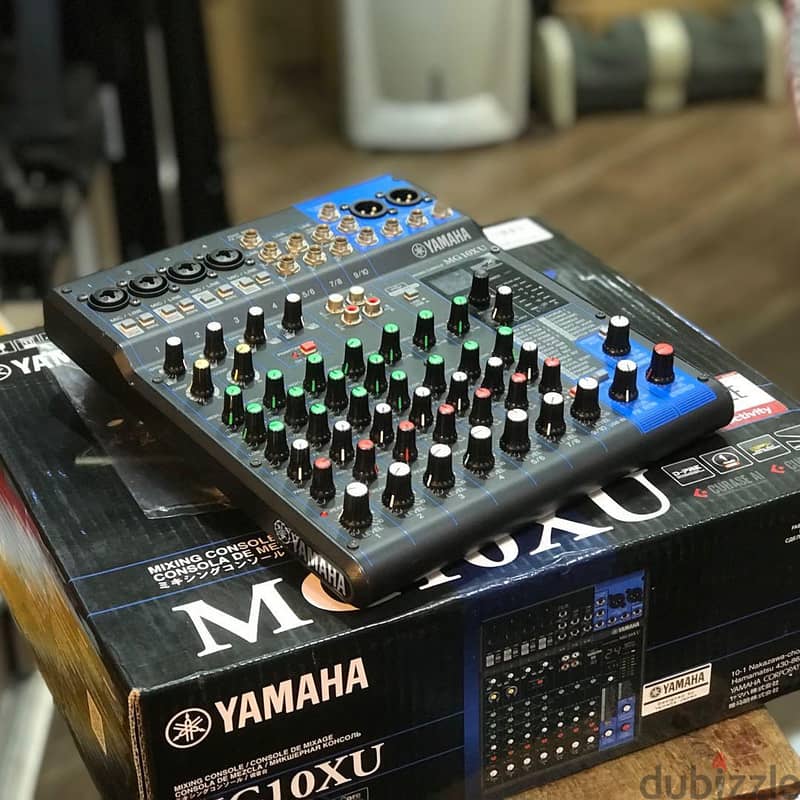 Yamaha MG10XU 10-channel Mixer with USB and FX 2