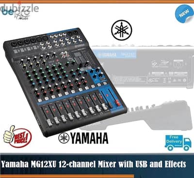 Yamaha MG12XU 12-channel Mixer with USB and Effects