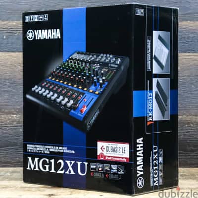 Yamaha MG12XU 12-channel Mixer with USB and Effects 1