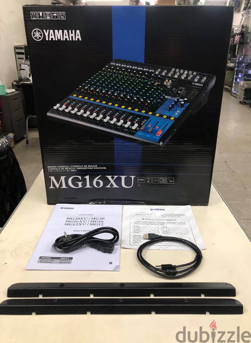 Yamaha MG16XU 16-channel Mixer with USB and FX 1