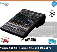 Yamaha MGP12X 12-channel Mixer with USB and FX 0