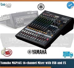 Yamaha MGP16X 16-channel Mixer with USB and FX 0