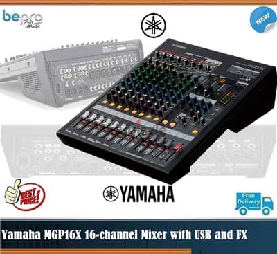 Yamaha MGP16X 16-channel Mixer with USB and FX