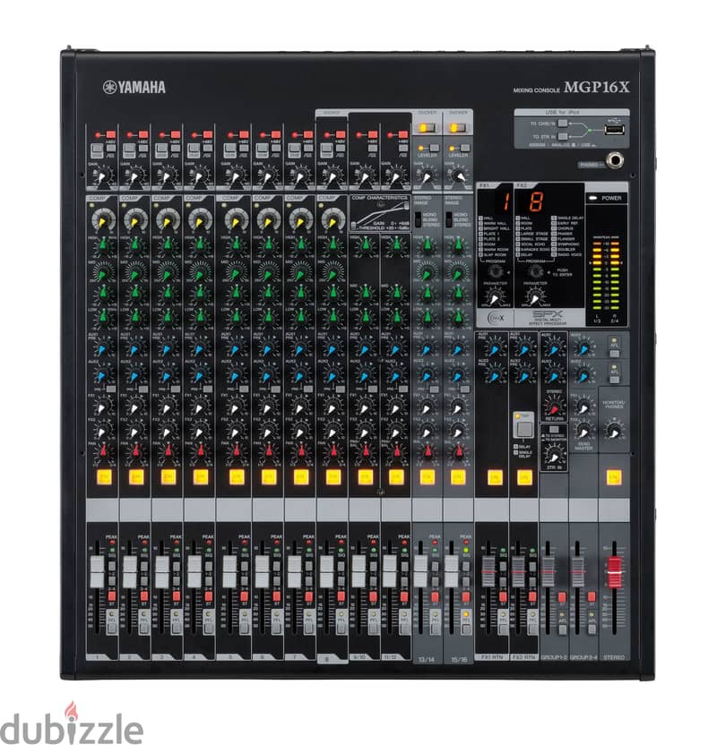 Yamaha MGP16X 16-channel Mixer with USB and FX 2