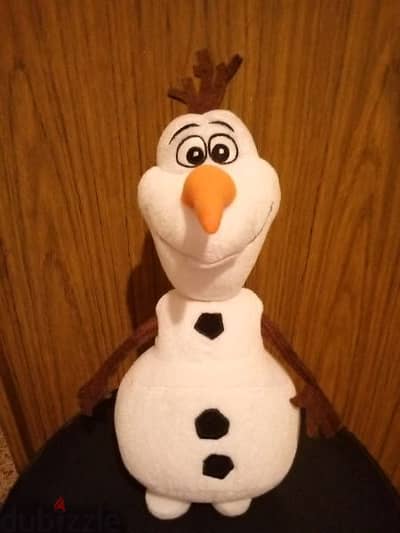 OLAF -FROZEN DISNEY Movie Character Plush As new Toy, height 30 Cm=15$