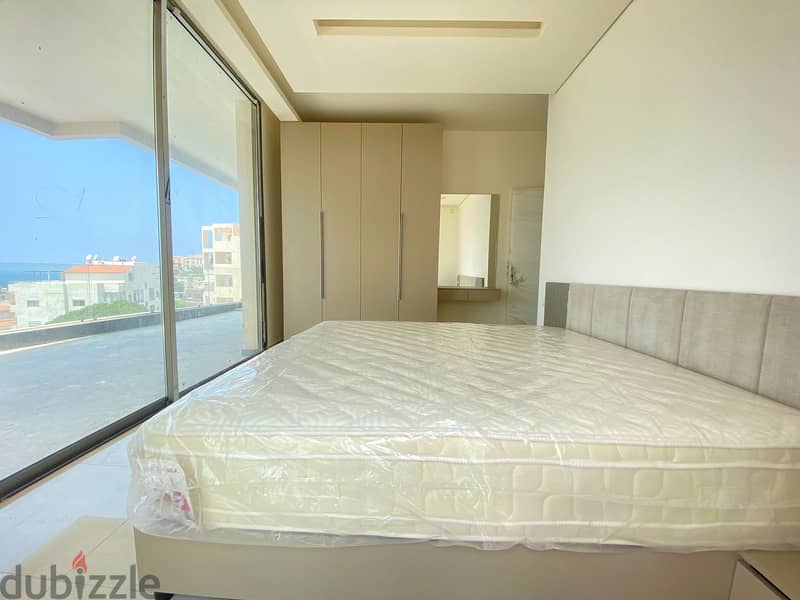 3 months Newly Furnished in Tabarja/Apartment for Rent with Sea View. 3