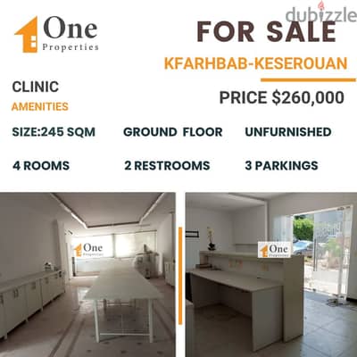 CLINIC FOR SALE IN KFARHBAB