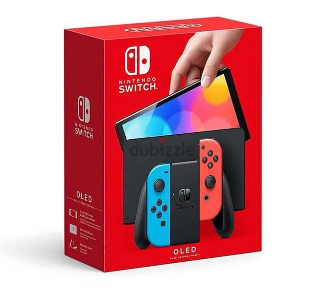 Nintendo Switch Oled new with 3games 1