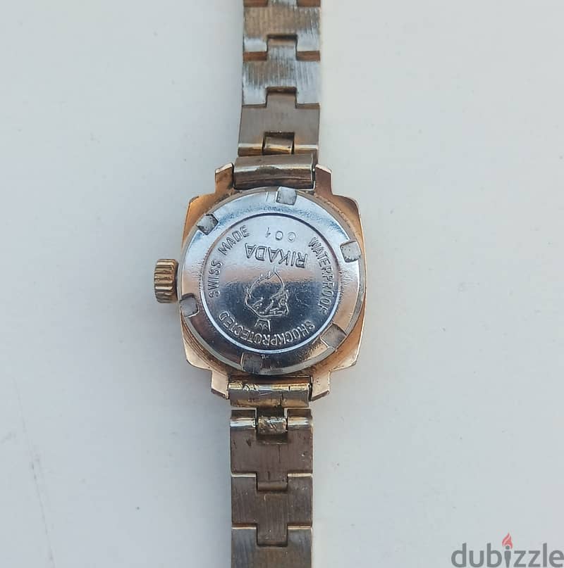 Swiss Ladies Watch Dipped in Gold, Serial Number 001 6