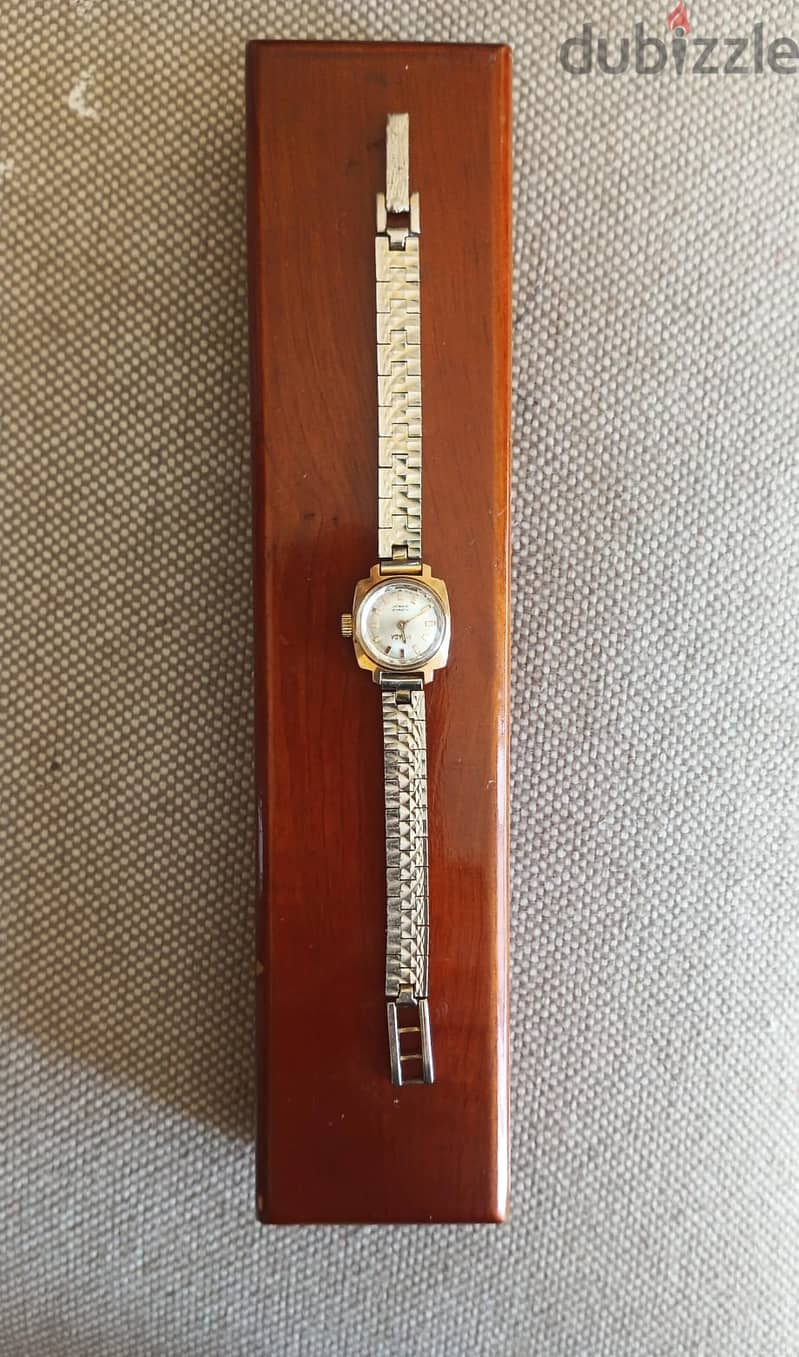 Swiss Ladies Watch Dipped in Gold, Serial Number 001 15