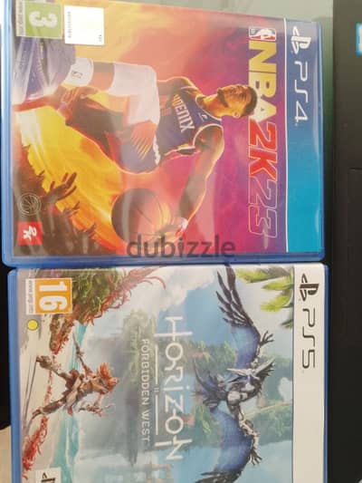 NBA 2k23 and Horizon forbidden west