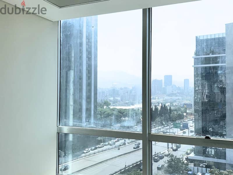 L05419-120 SQM Office for Rent in Achrafieh, on Adliye Roundabout 3