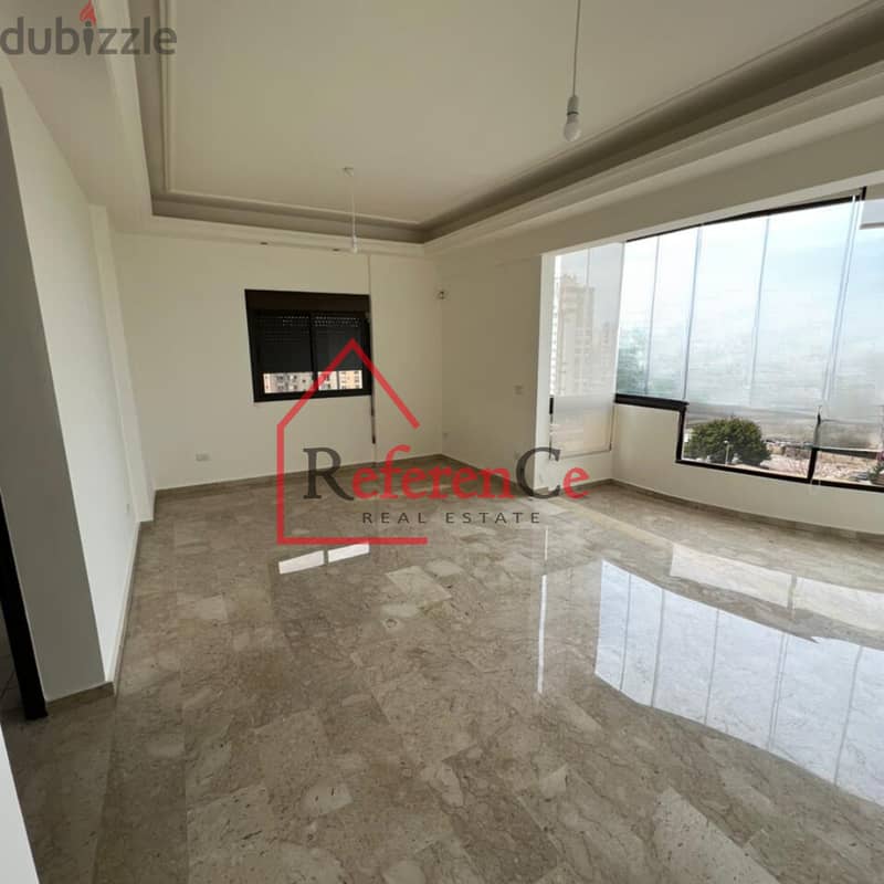 Semi furnished apartment in Zalka شقة نصف مفروشة في الزلقا 1