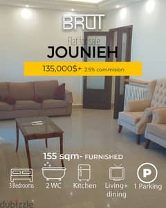 155 sqm Open Sea View Apartment in Jounieh Downtown Keserwan 0