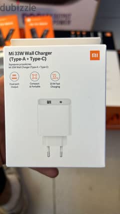 Mi 33w wall charger type-a + type-c 0