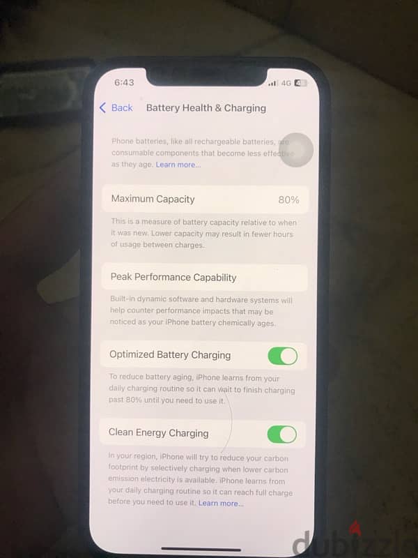 Iphone 12 pro 256 Gb Battery 80% Original 7