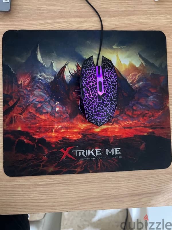 gaming keyboard and mouse and mousepad 1