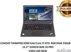 Used lenovo laptop I5 /8gb/256 0