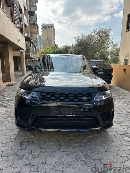 Range Rover Sport V8 2018 black on black (clean carfax) 0