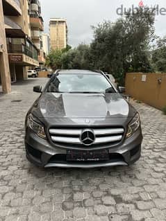 Mercedes GLA 250 AMG-line 4matic 2017 gray on black (clean carfax) 0