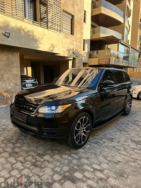 Range Rover Sport V6 HSE 2017 black (3rd row seats-clean carfax) 1