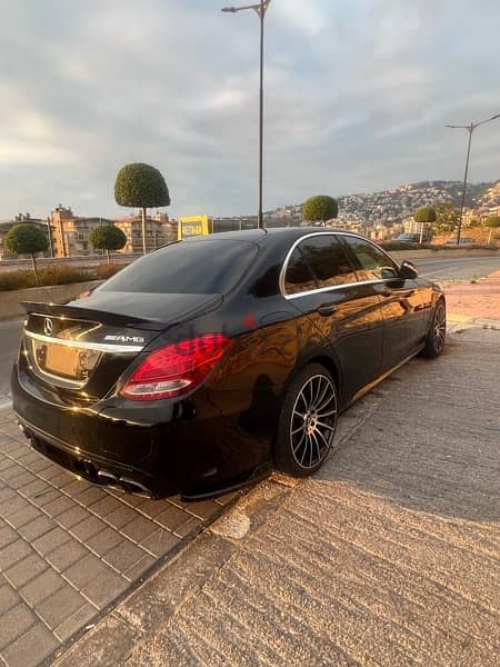 Mercedes-Benz C-Class 2015 4matic full AMG package 8