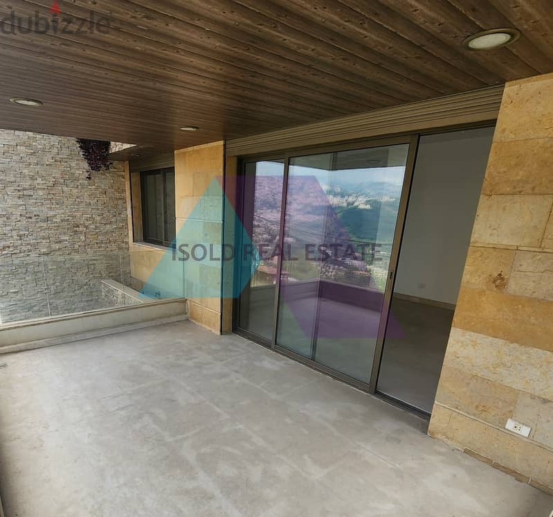 A 235m2 apartment+45m2 Terrace& Mountain View for sale in Dik El Mehde 0