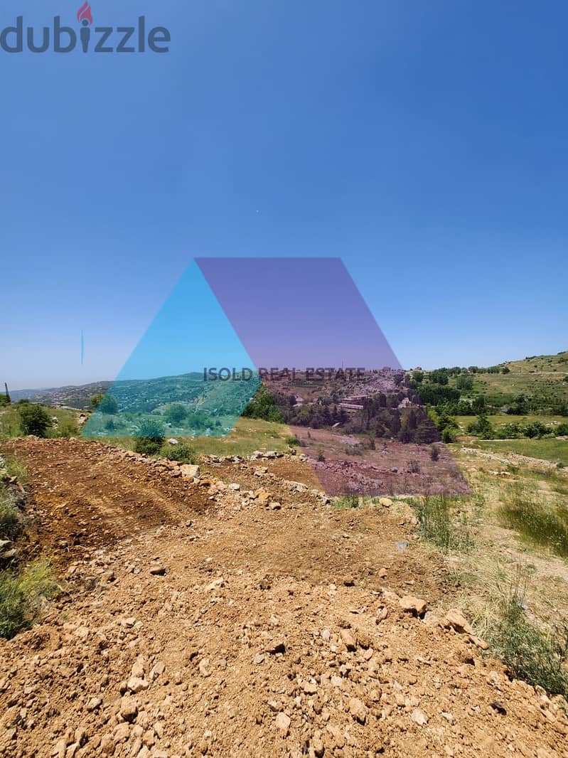 A 1500 m2 Land having an open mountain view for sale  in Kfarzebian 0