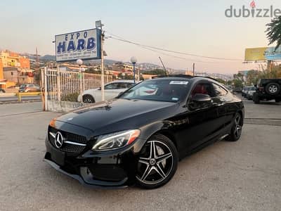 Mercedes-Benz C300 coupe 2017 V4 FULL OPTIONS CLEAN CAR