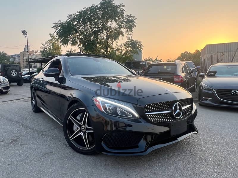 Mercedes-Benz C300 coupe 2017 V4 FULL OPTIONS CLEAN CAR 1