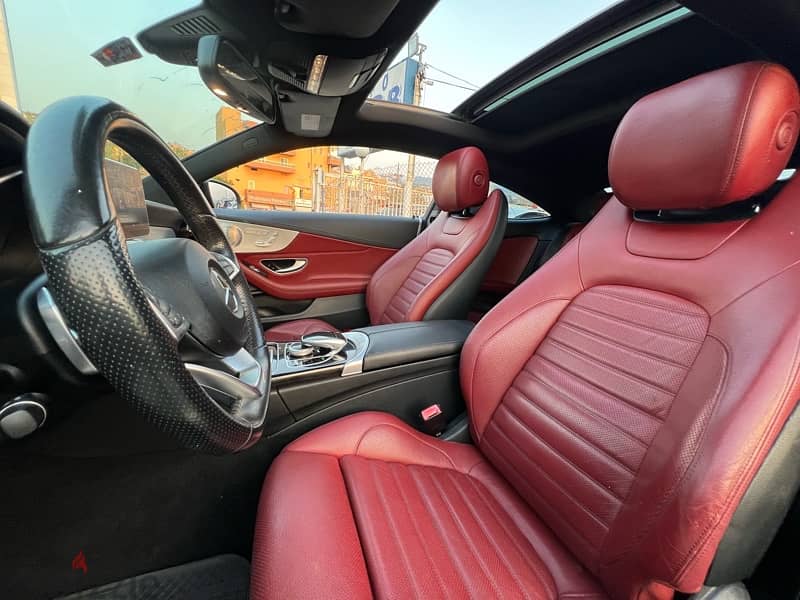 Mercedes-Benz C300 coupe 2017 V4 FULL OPTIONS CLEAN CAR 6