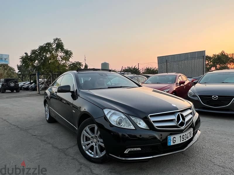 Mercedes-Benz E200 coupe v4 2010 GERMAN CAR , MINT CONDITION 1