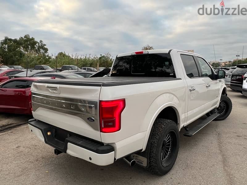 Ford F150 2015 PLATINUM V6 ecoboost FULLY LOADED !! 2