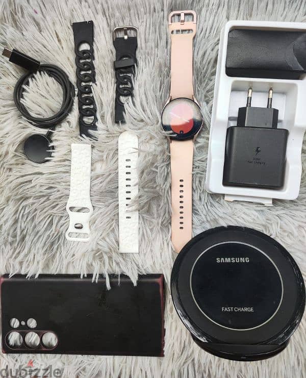 Samsung S23 ultra ctc warranty &  watch s5 & original wireless charger 1