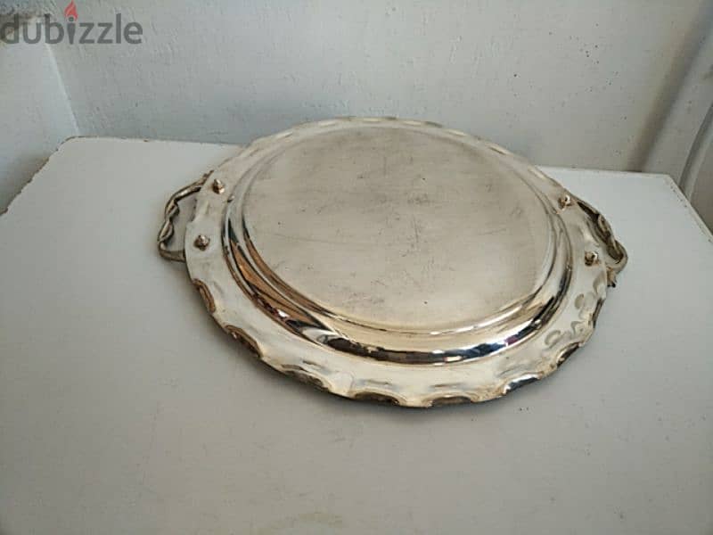 Old silverplated plate - Not Negotiable 1