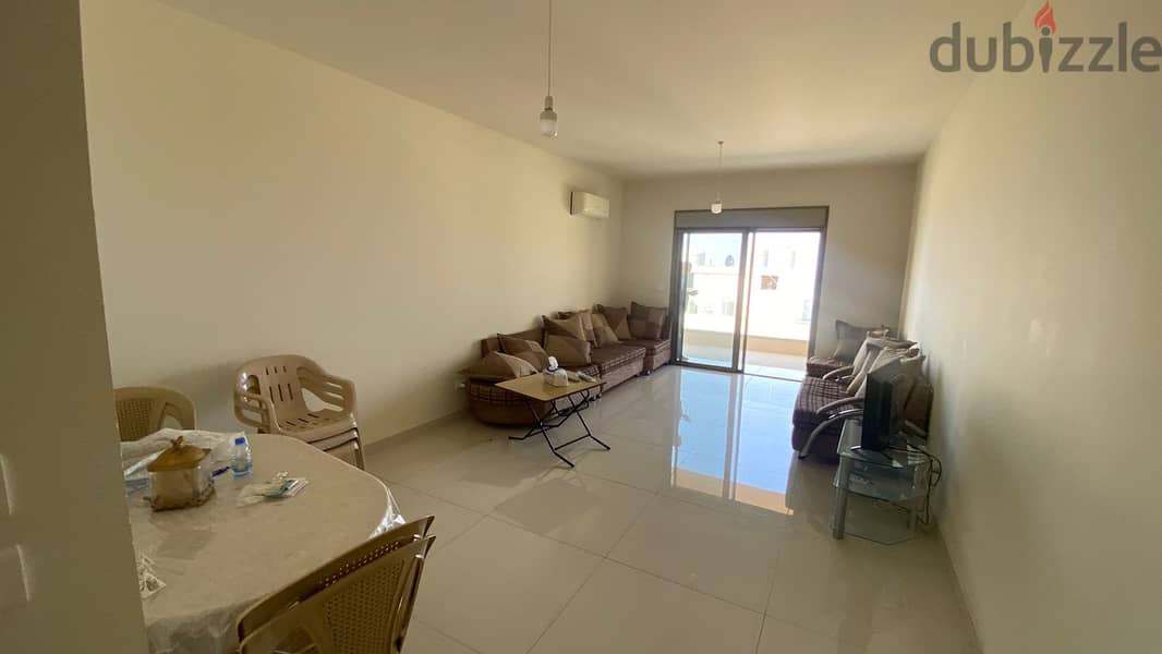 L16187-Furnished Apartment With Seaview For Rent in Dbayeh 1