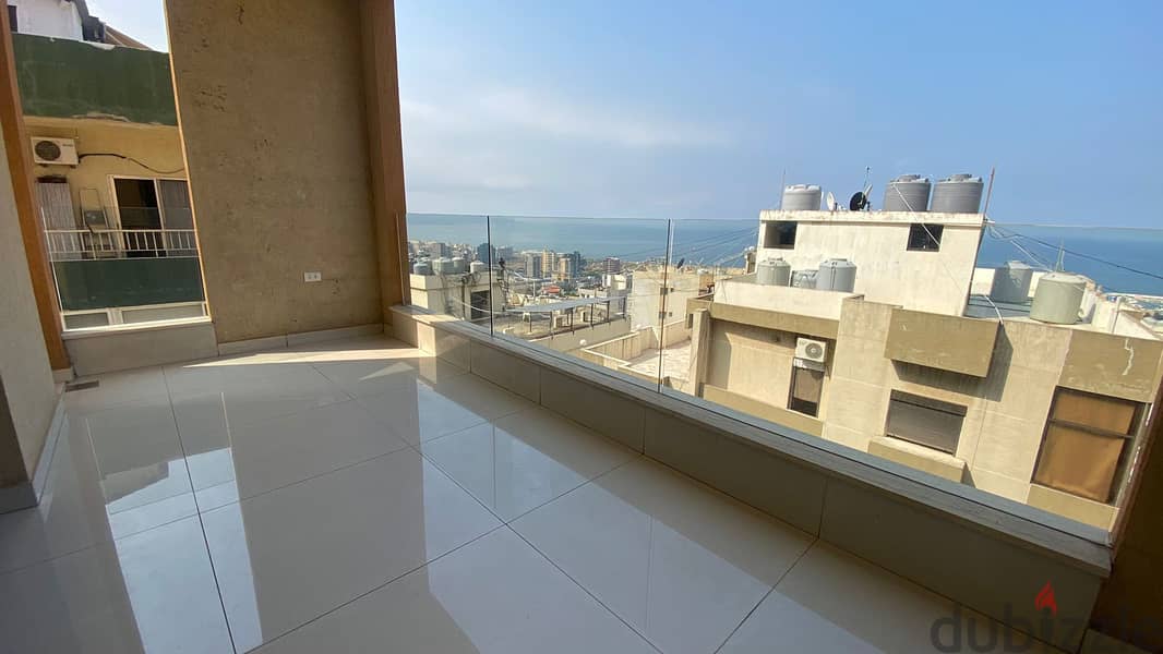 L16187-Furnished Apartment With Seaview For Rent in Dbayeh 2