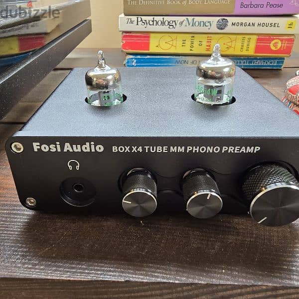 Fosi Audio, box x4, phono tube preamp 1