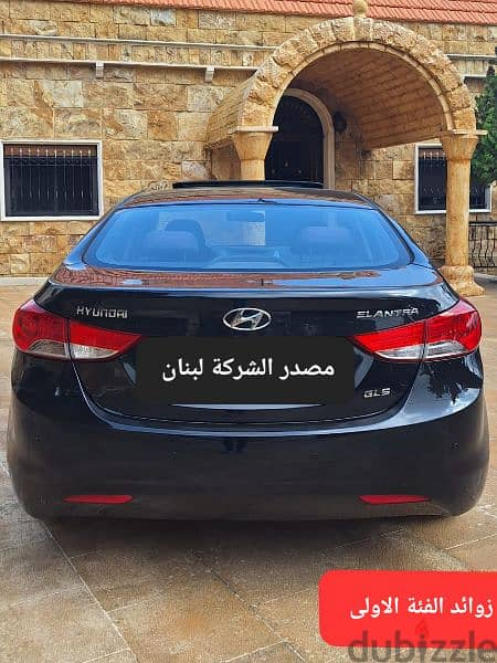 2014 Hyundai Elantra high package مصدر الشركة لبنان زوائد الفئة الاولى 9