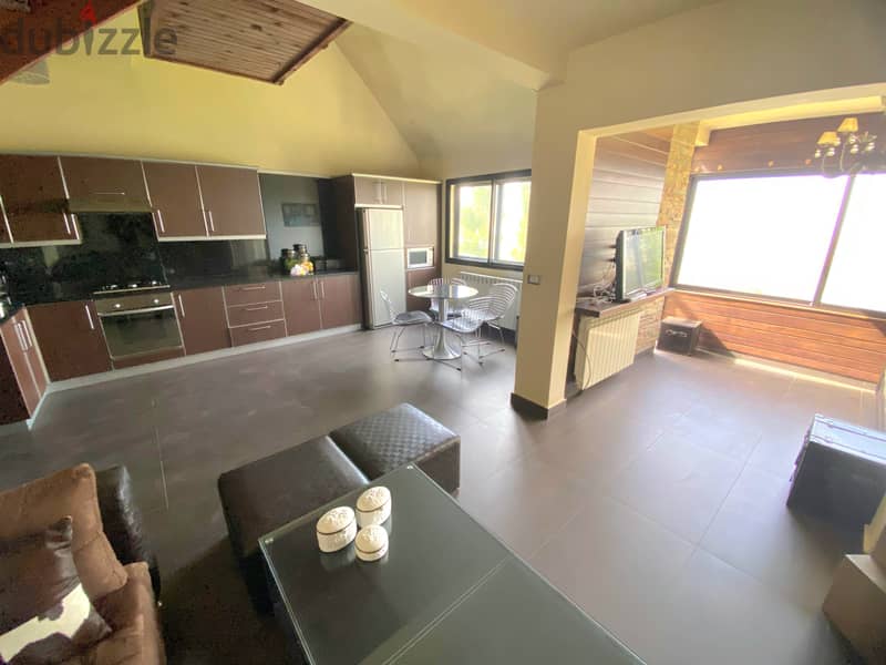 Chalet for sale in Ouyoun El simane/ Amazing view/ Decorated/ Furnishe 2