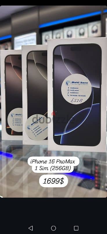 IPHONE 16 PRO MAX (256gb) ESIM