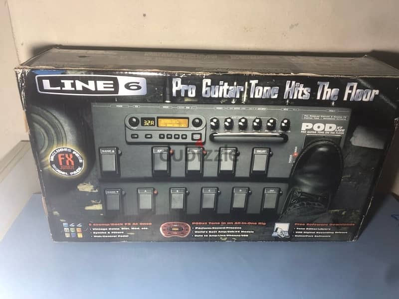 multi effect pedal guitar amp 5