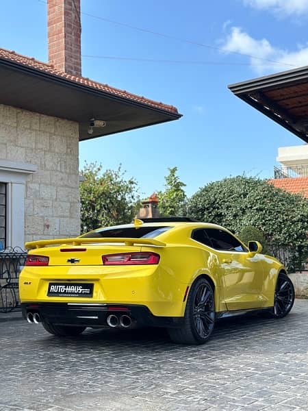 The one & only BRIGHT YELLOW CAMARO ZL1 in Lebanon !!!!!! 650HP 1