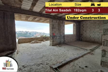 Tilal Ain Saadeh 192m2 | Under Construction | Open View | AMK |