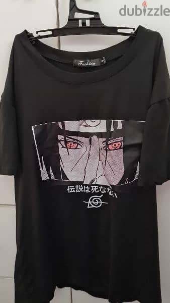 Itachi Shirt, size S with Konoha head band