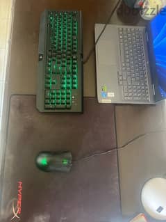 keyboard and mouse with mouse pad 0