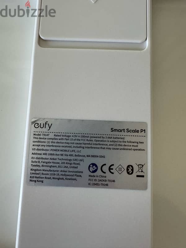 eufy smart scale P1 6